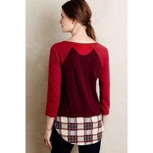 Anthropologie baseball tee